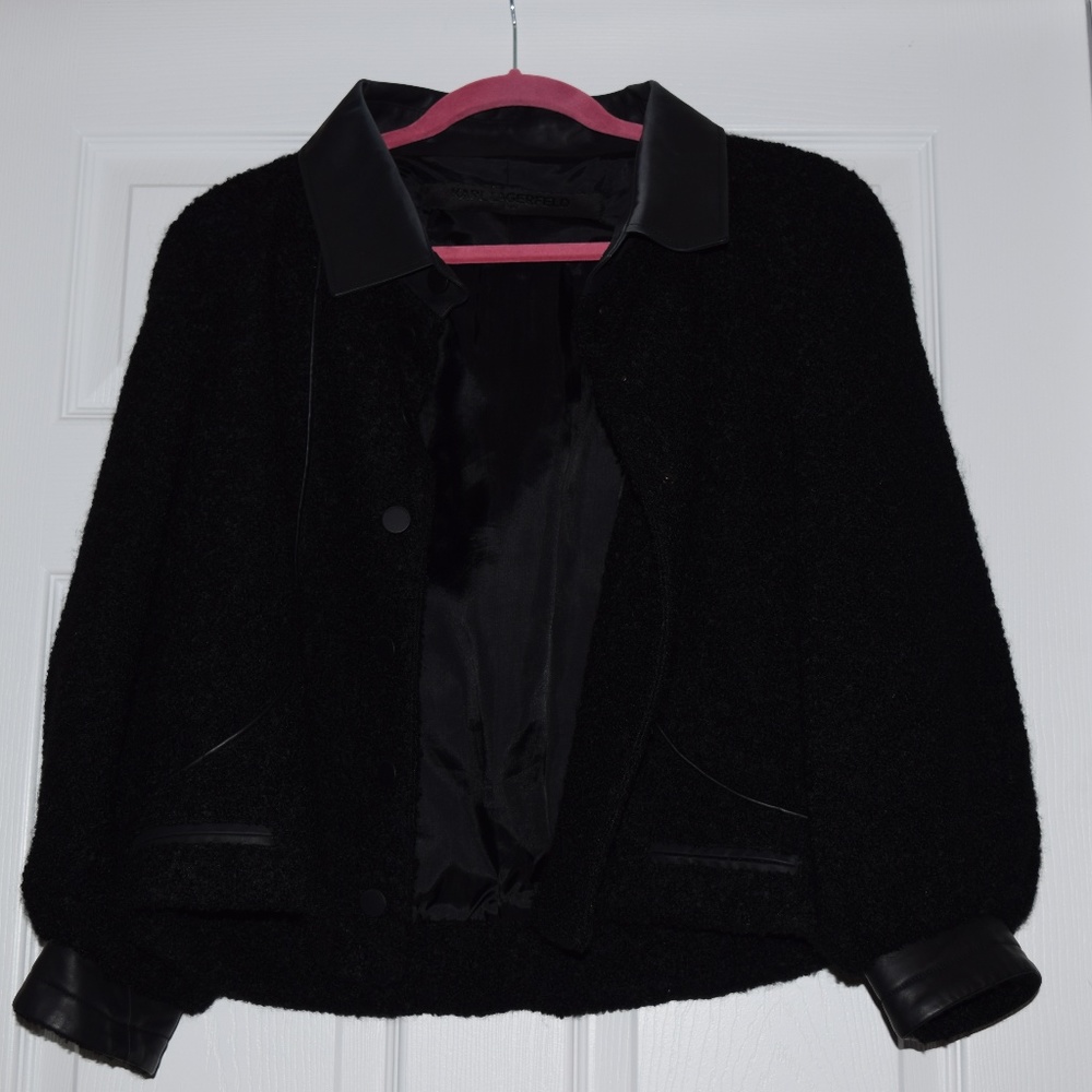 Brand New Women's Karl Lagerfeld Black Jacket